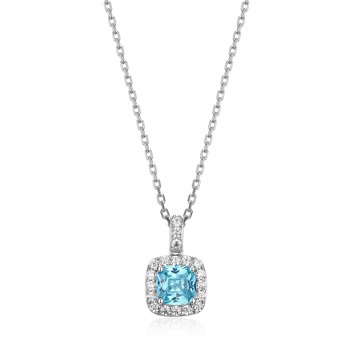 ELLE "Radiance" rhodium-plated