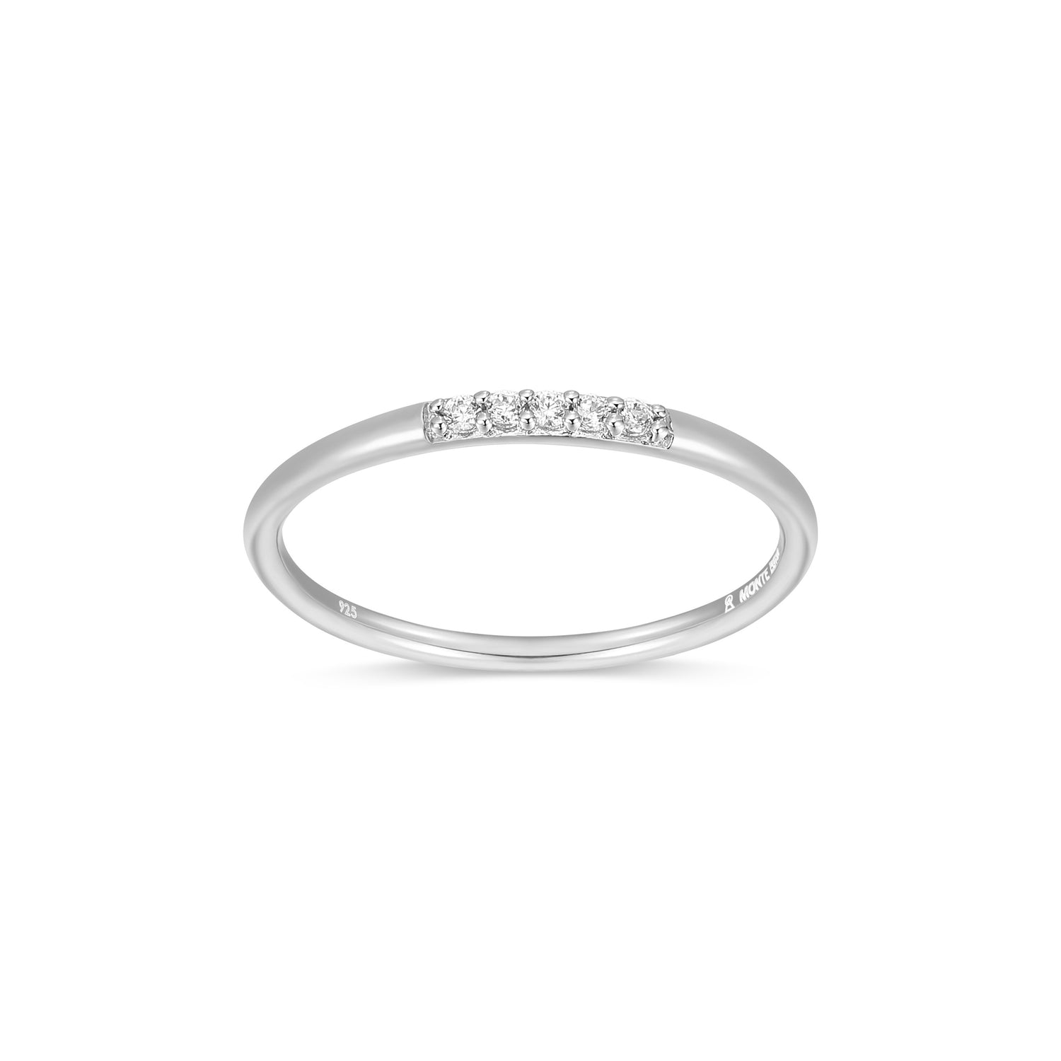 "M" lab created diamond rhodiu