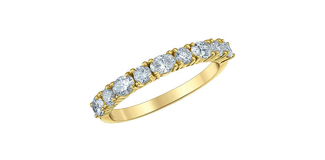 10k yellow gold Lab grown diam