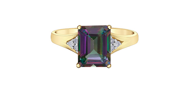 10y Mystic Topaz 9 x 7mm