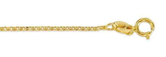 10 Karat Rolo Chain, 16 "