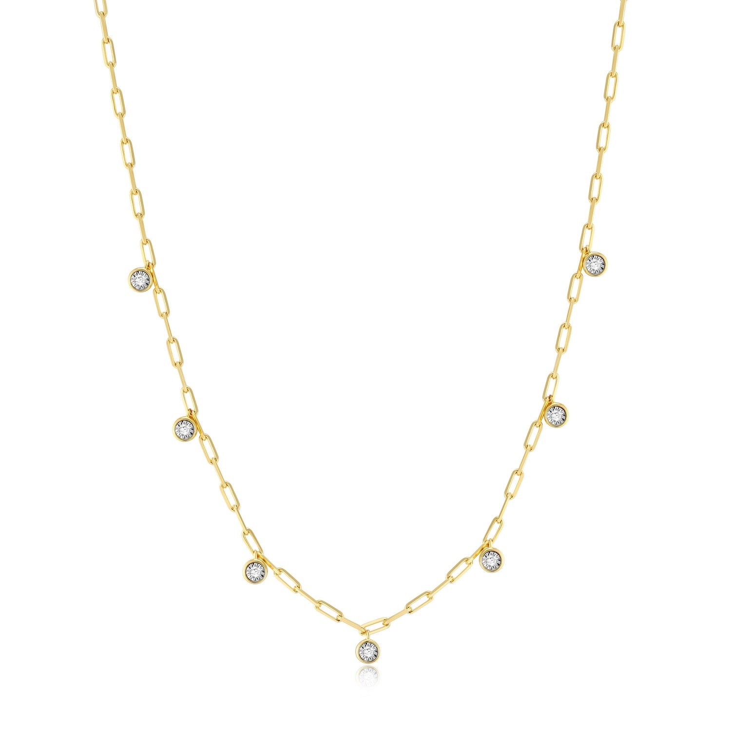 GP Lab-Grown Diamond Station Necklace