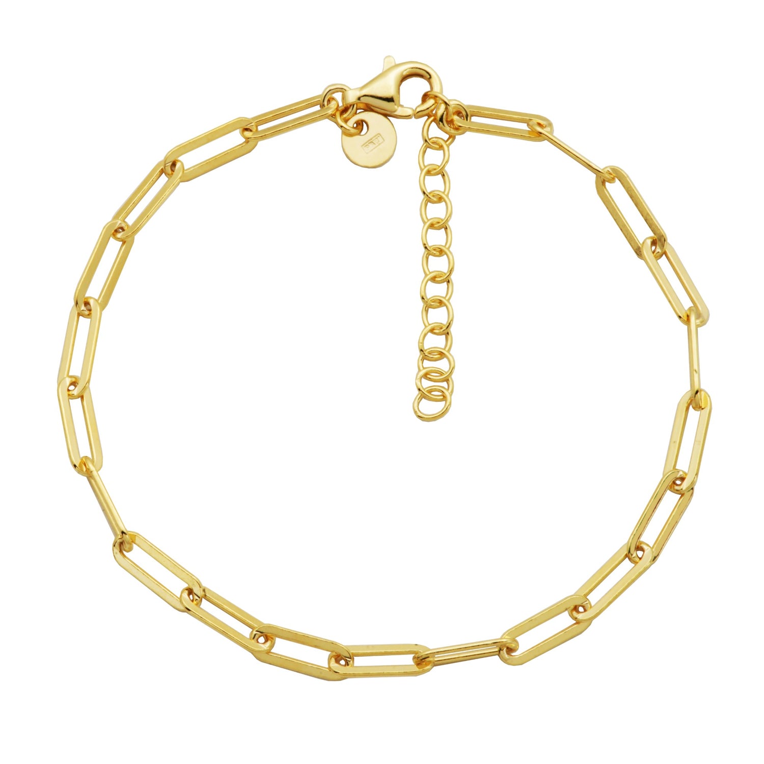 Paperclip Link 3MM Bracelet