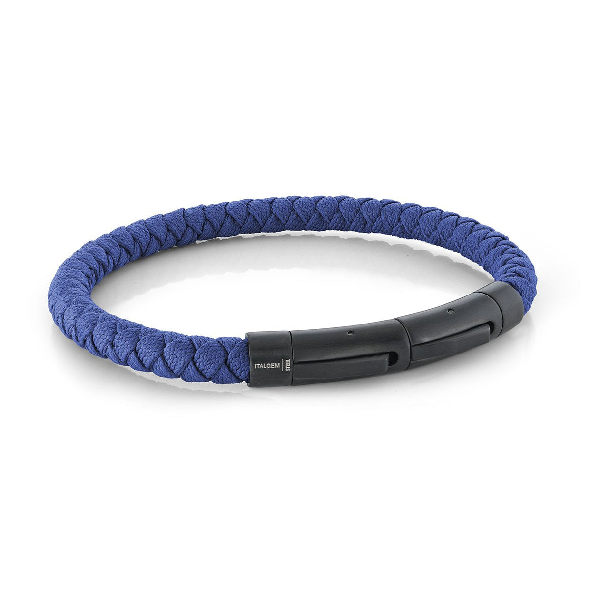 Blue Corded Braided Bracelet