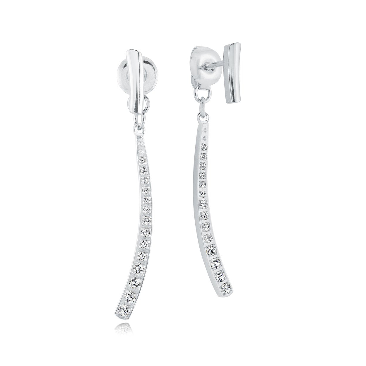 Veloria stainless steel dangle