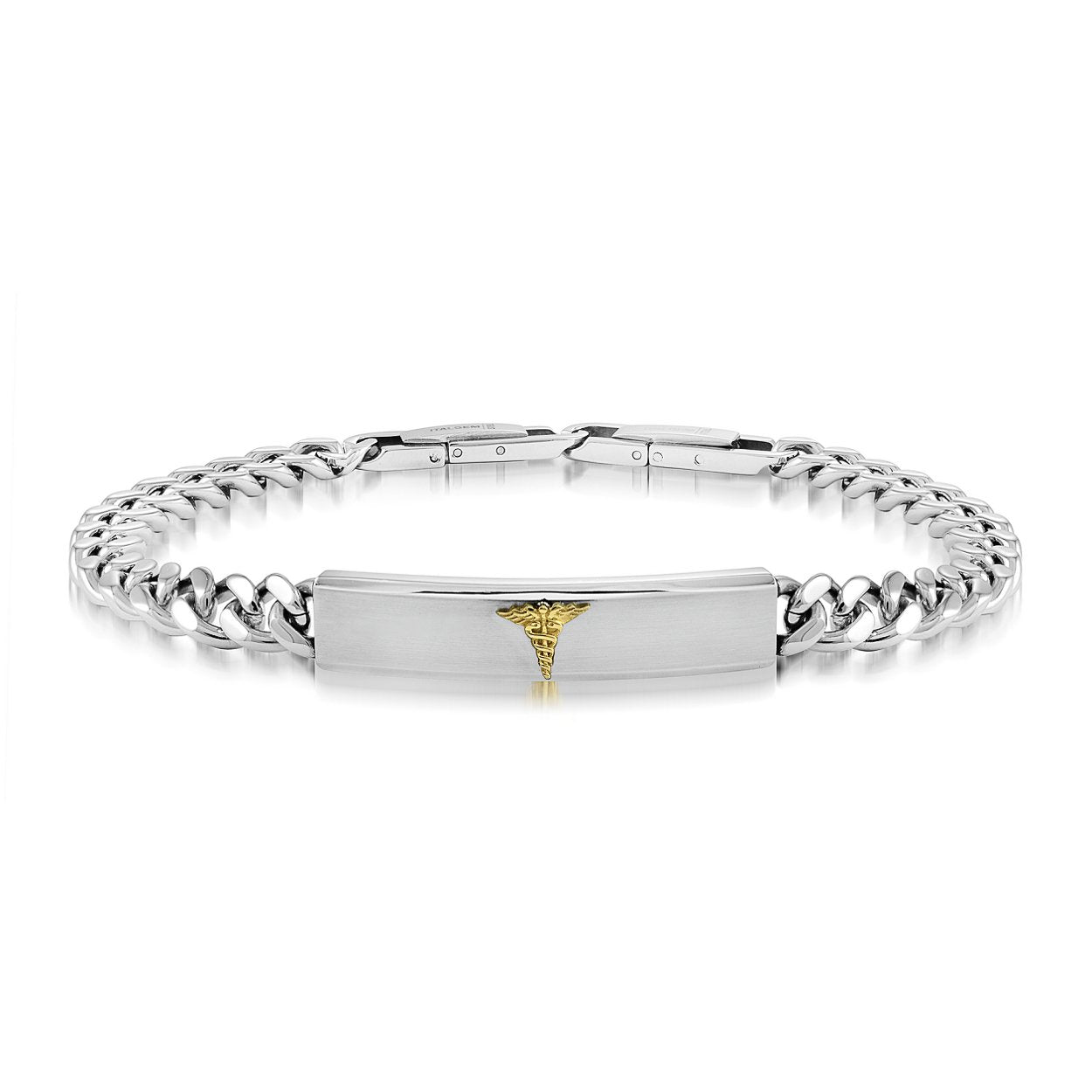 Italgem Steel medic Alert bracelet