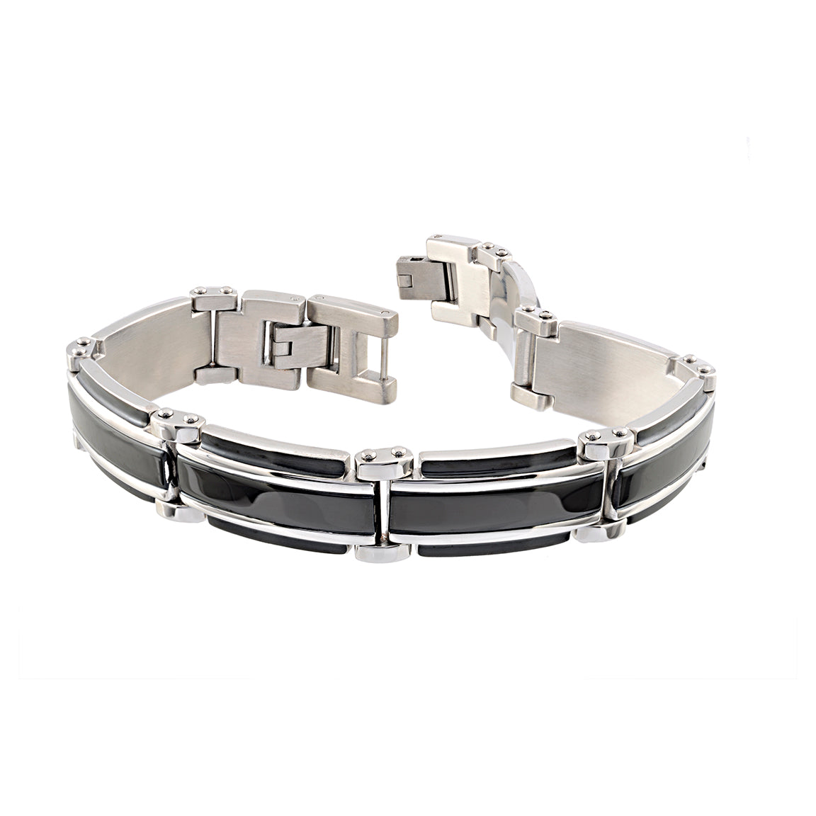 Italgem Steel black and silver