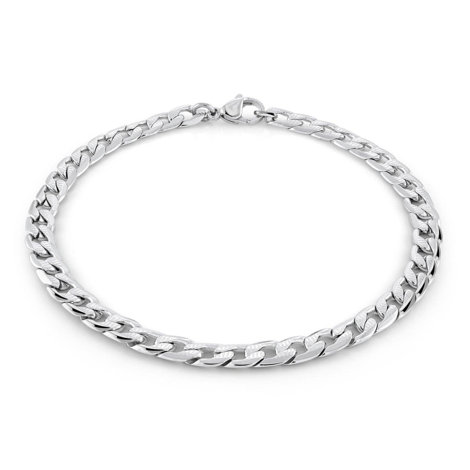 Italgem Stainless Steel curblink Bracelet
