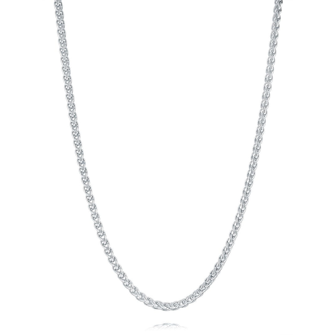 Veloria 4mm stainless steel wh