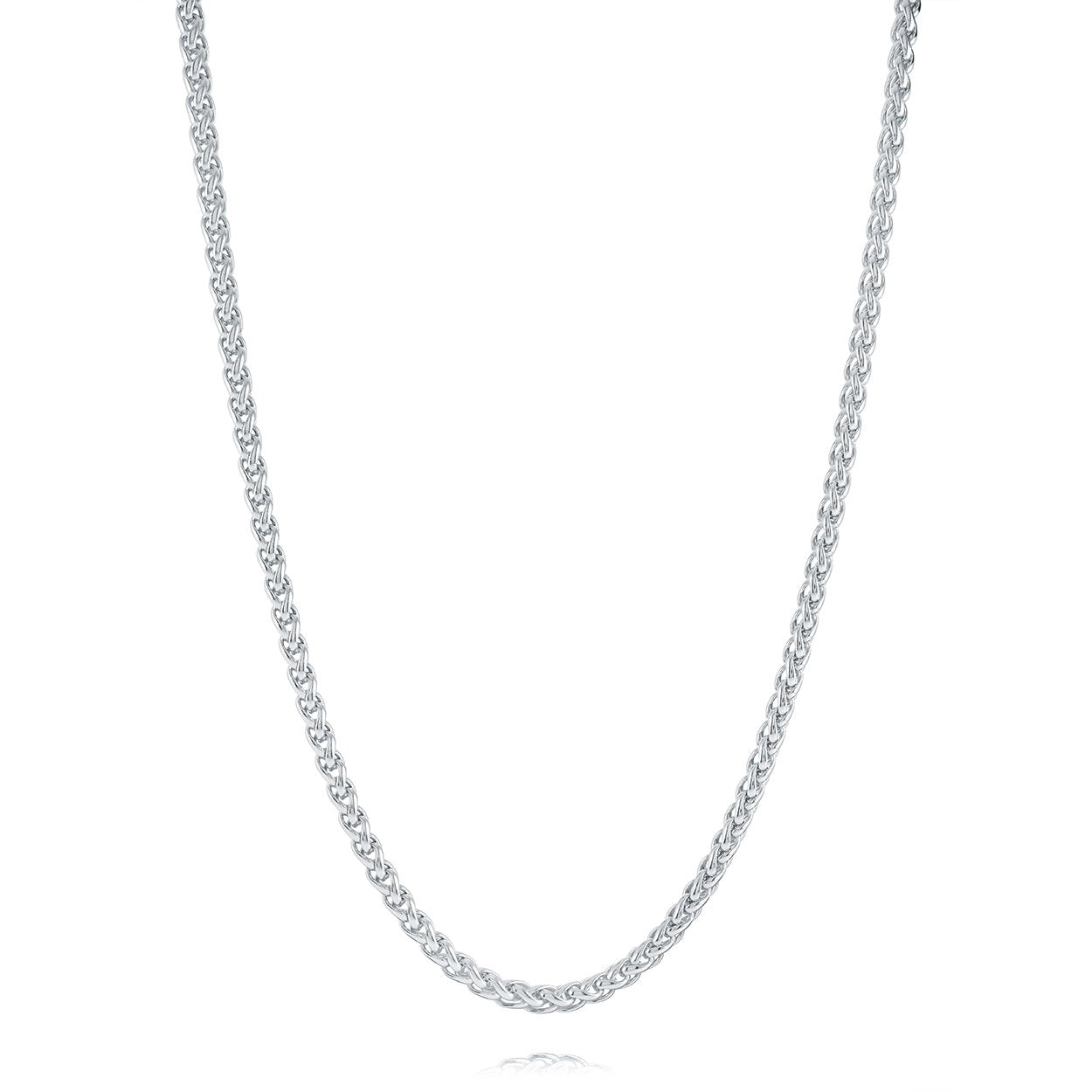 Veloria 4mm stainless steel wh