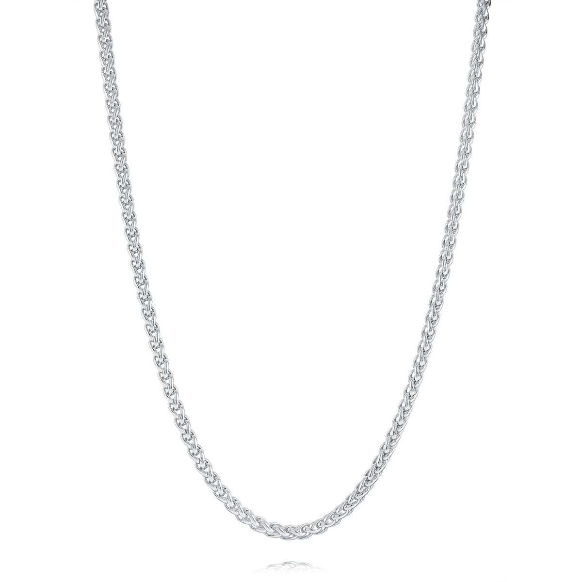 Veloria 4mm stainless steel wh