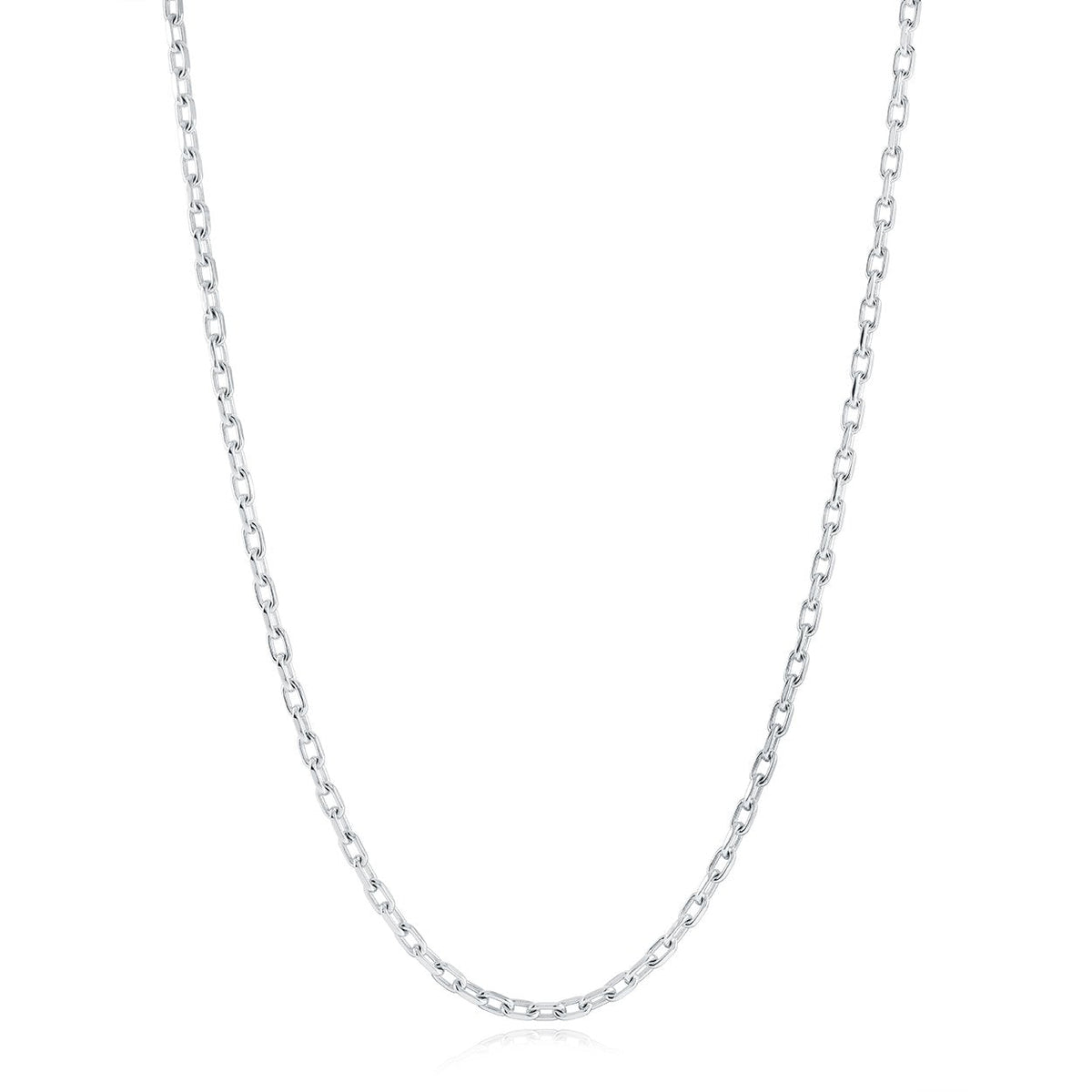 Polished 3mm Forza Chain, 20"