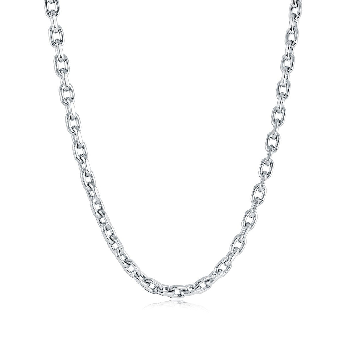 Anchor Link Stainless Steel Chain, 22"