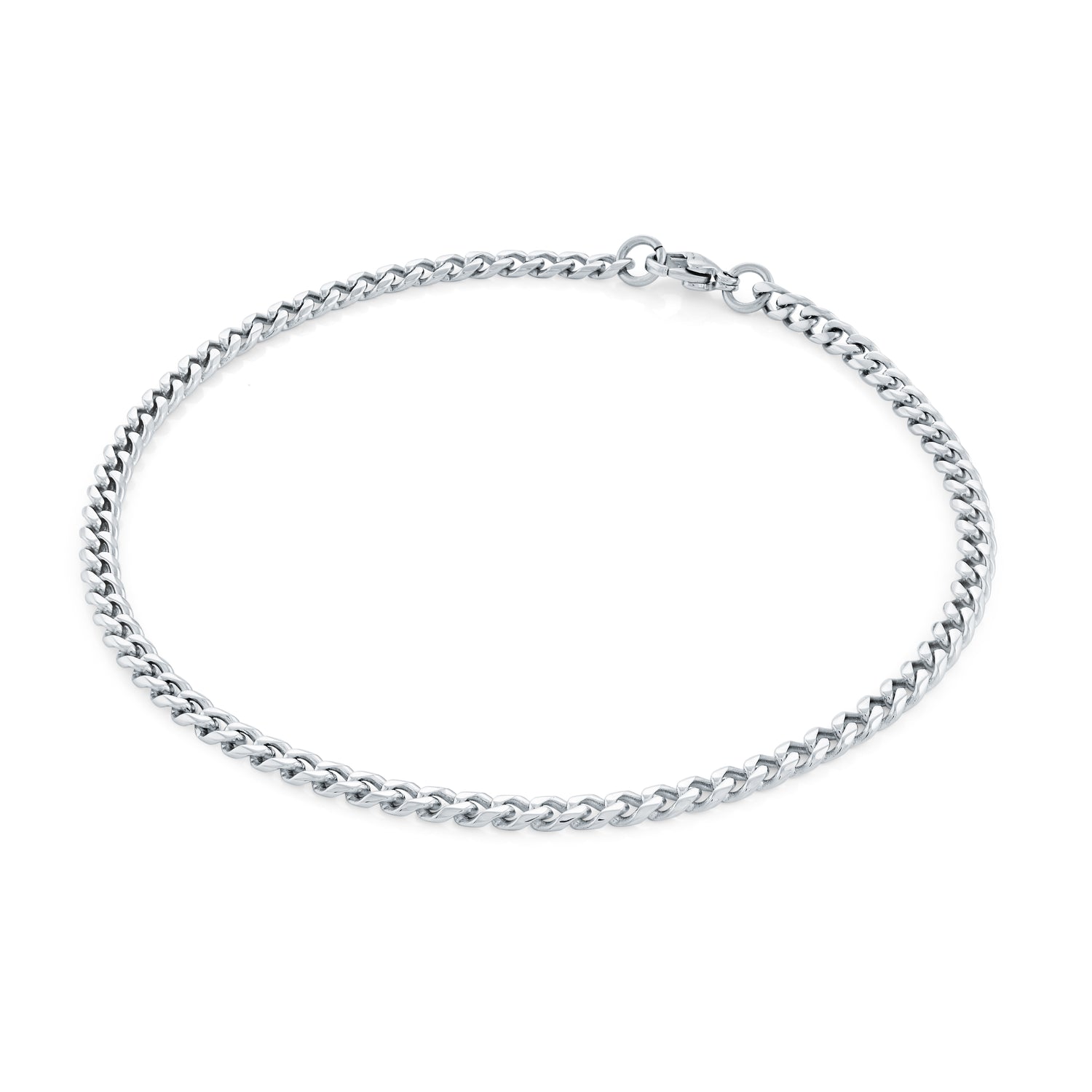 Veloria 3.3MM Curb Link Anklet