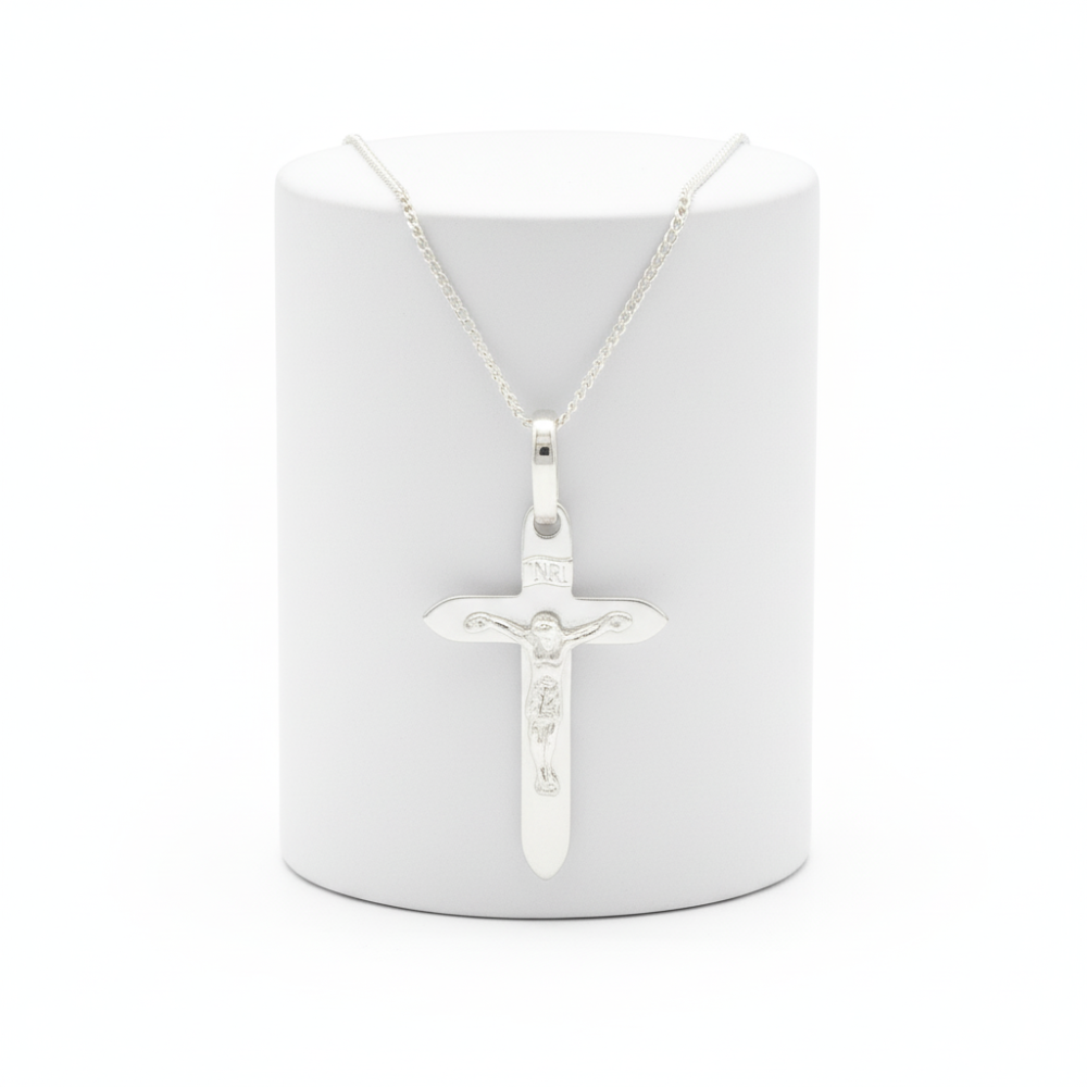 13.7x22.5mm Crucific Cross Pendant.