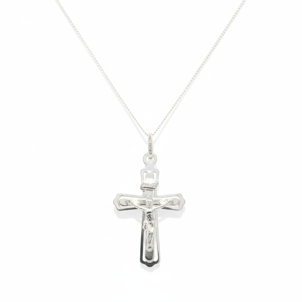 17.8x28mm Crucifix Cross Pendant.