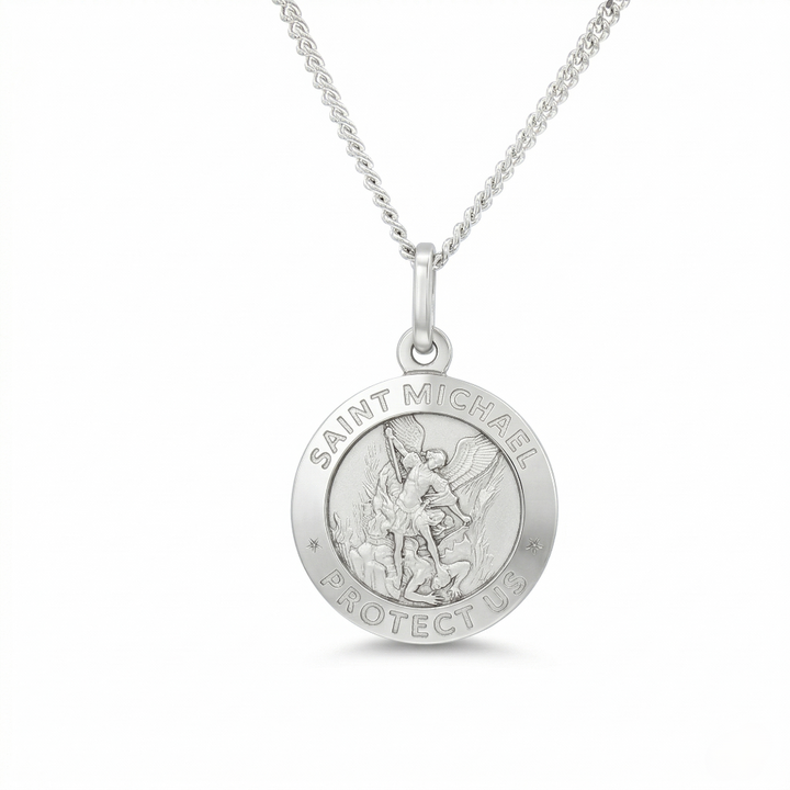 Sterling silver 17mm St. Micha