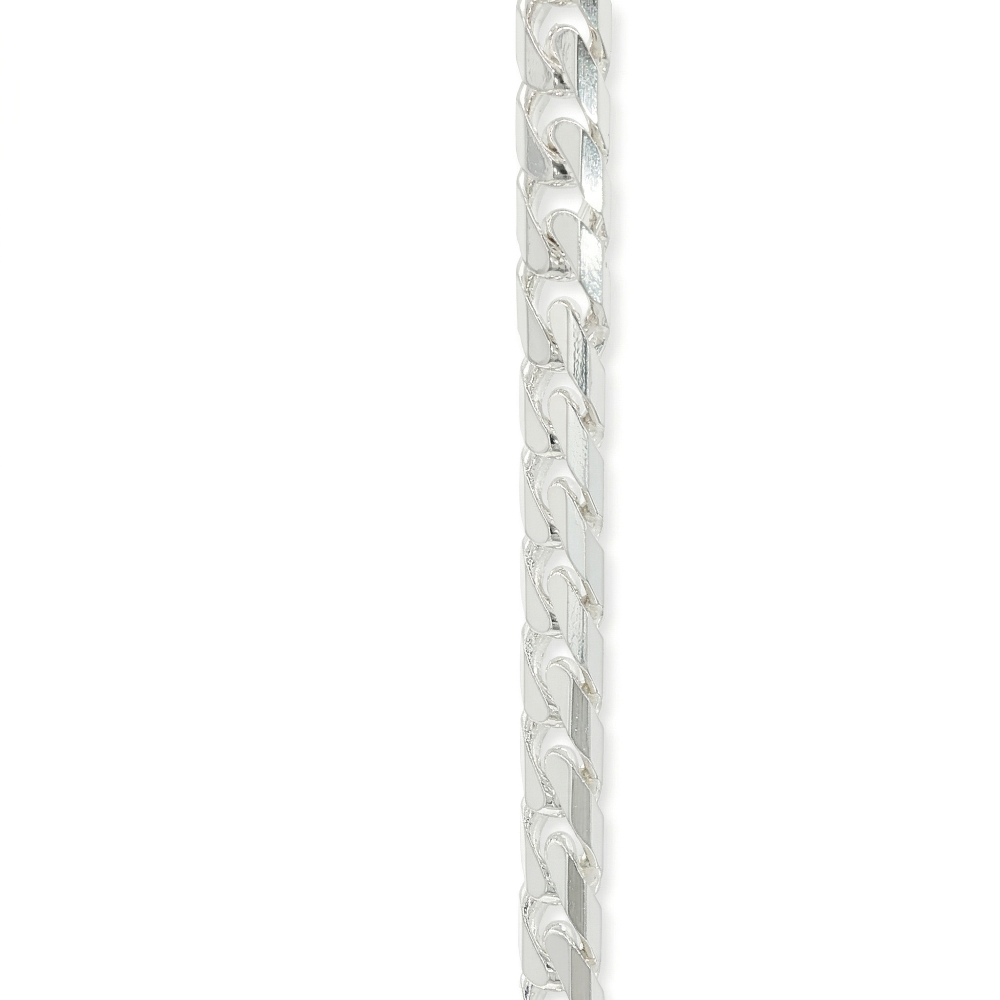 5mm high polish sterling silve