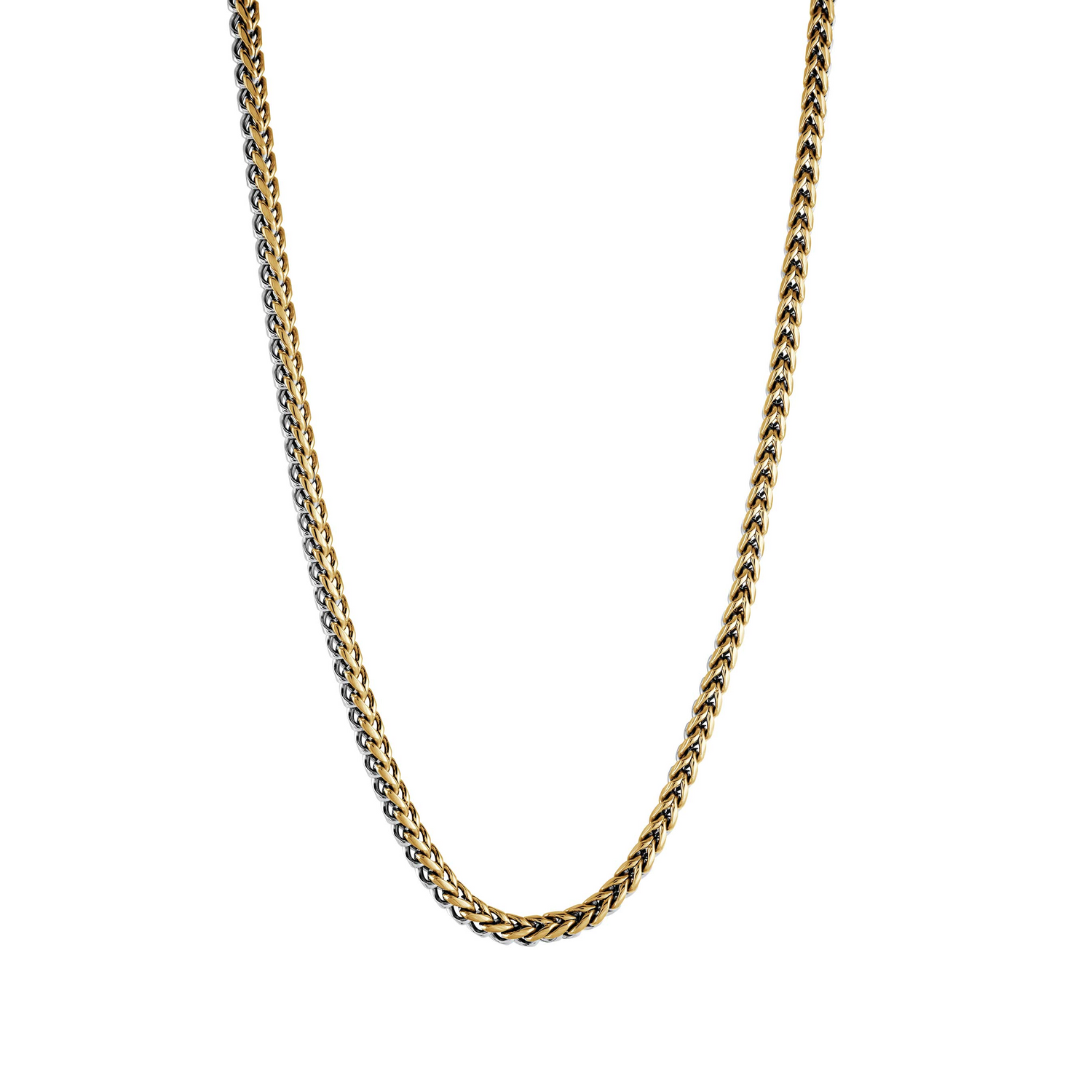 Italgem Steel 2-tone gold ip 3