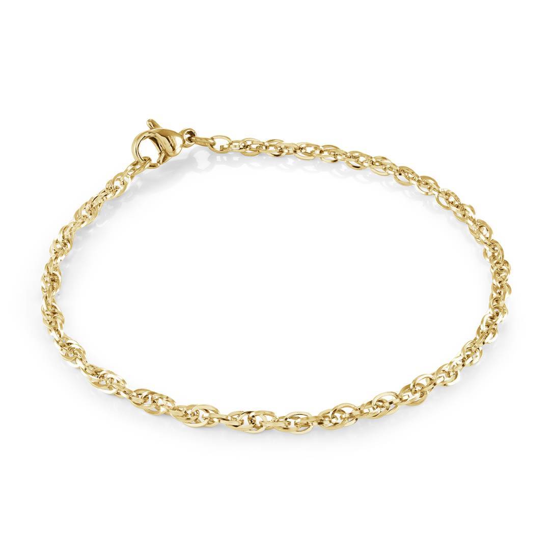 GP Olympic 2.2mm Chain Link Bracelet, 6.5"