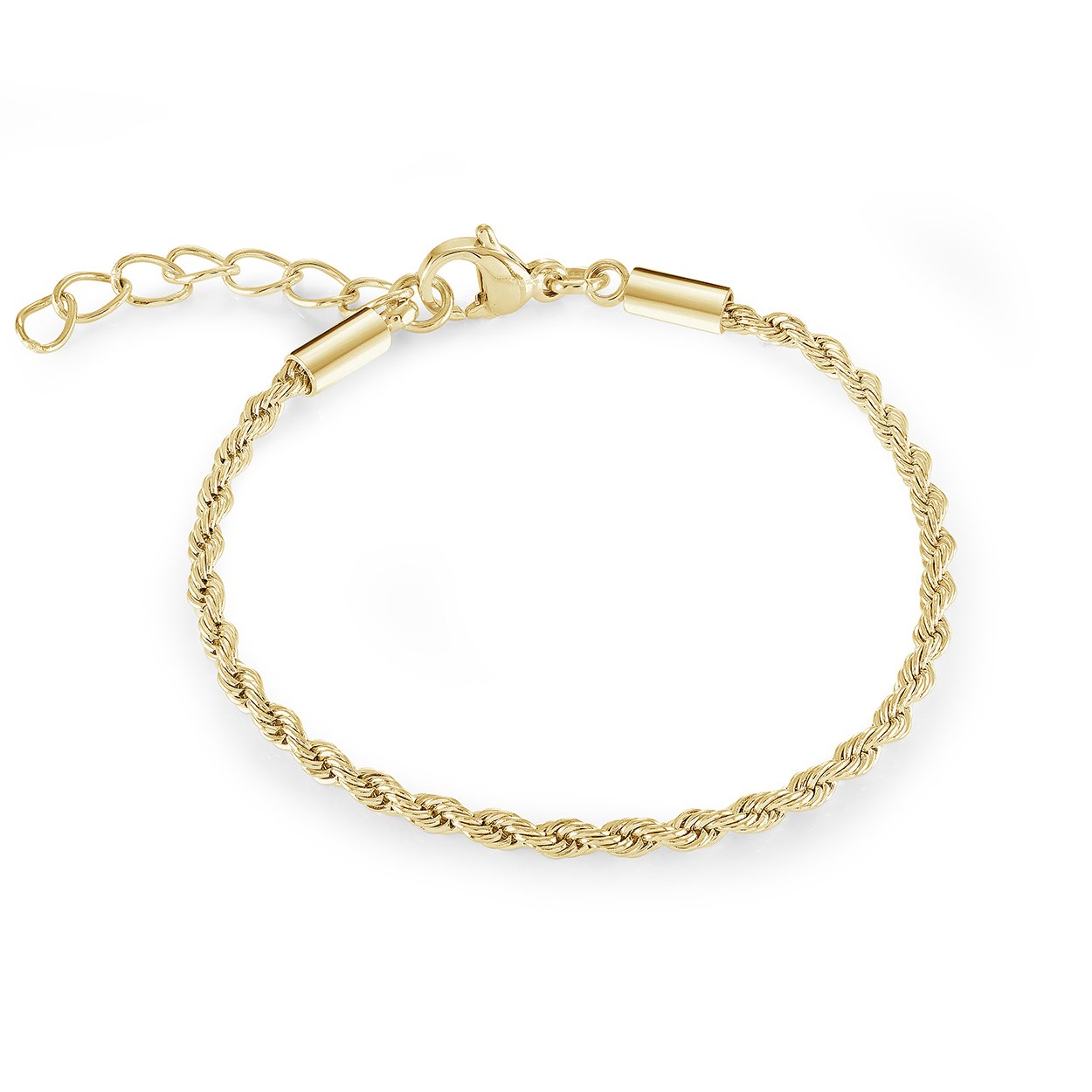 Children’s Gold IP 2mm Rope Bracelet