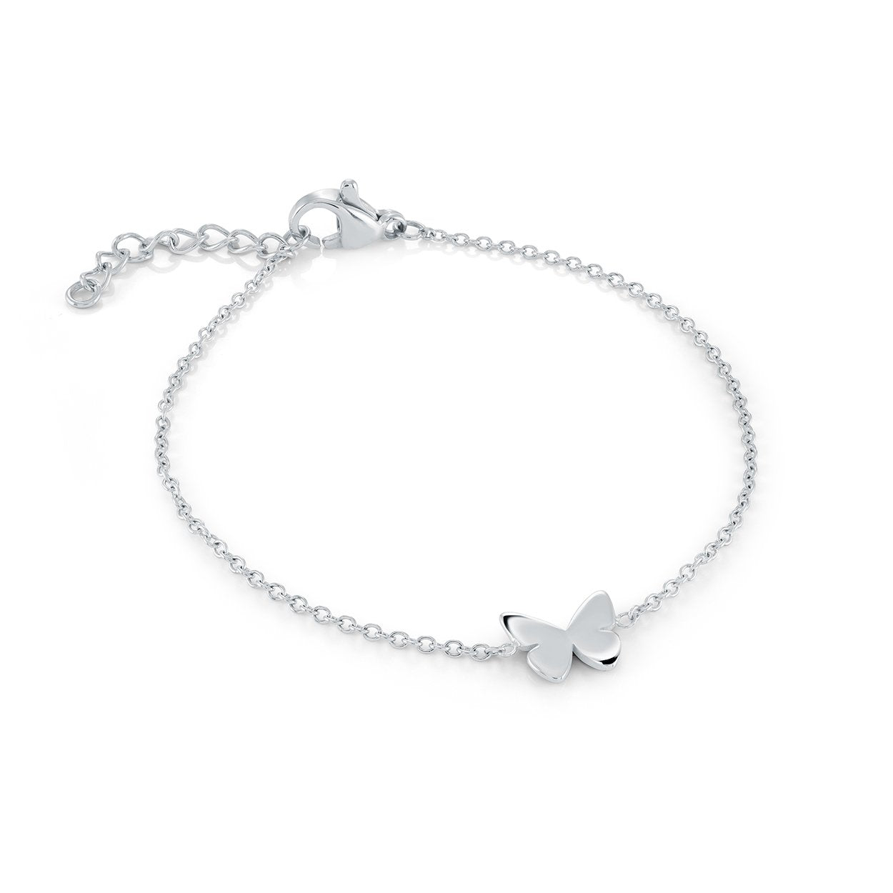 Children’s Stainless Steel Tiny Butterfly Bracelet