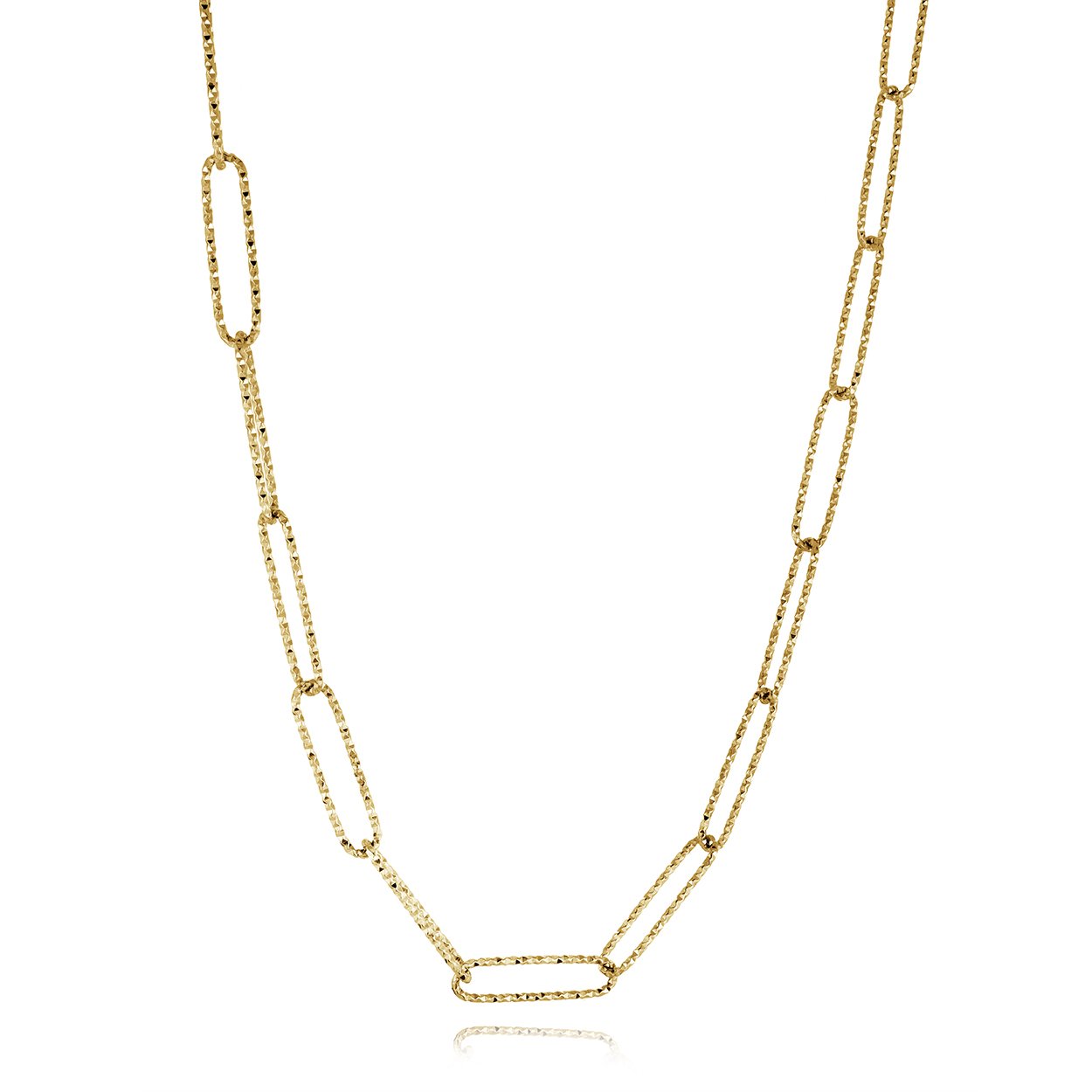 Sparkle Oval Link Chain, 18"