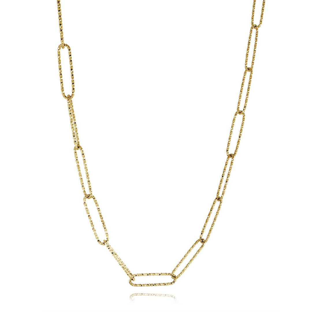 Sparkle Oval Link Chain, 18"