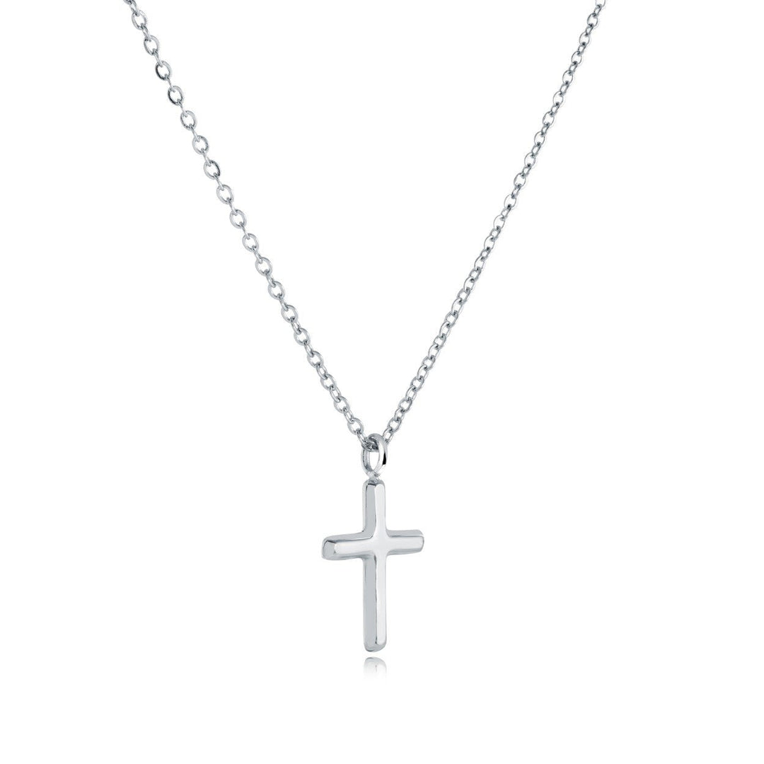 Children’s Stainless Steel Classic Cross Necklace