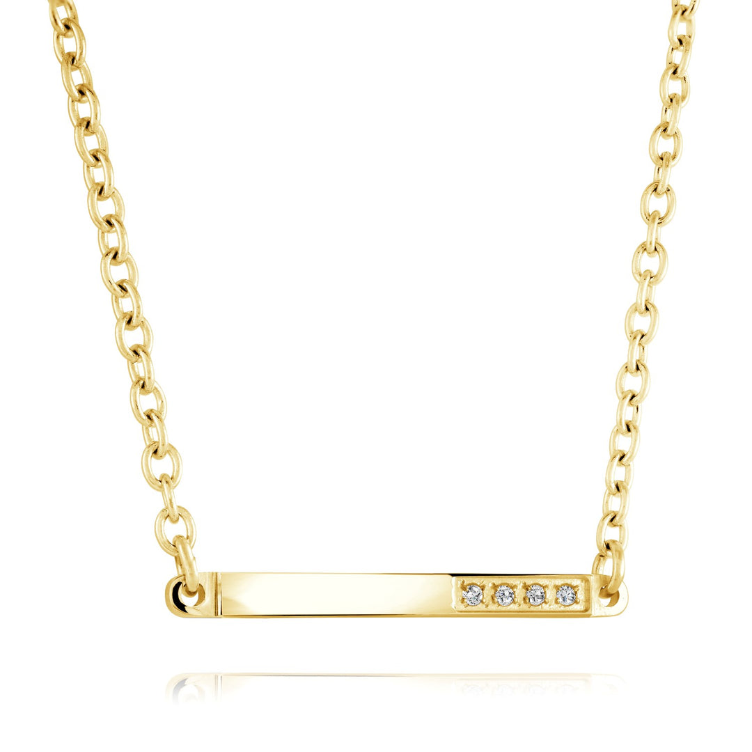 Italgem Bar Necklace