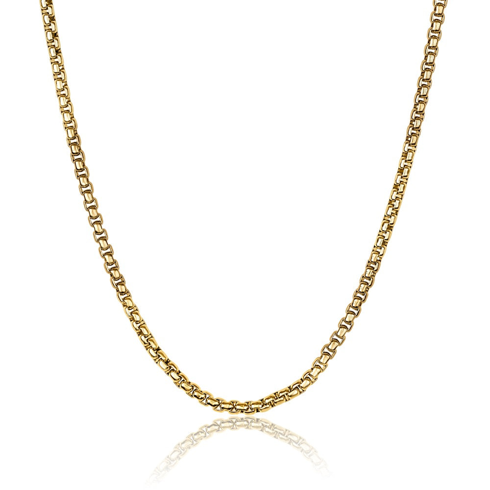 Italgem Gold IP Plated 20" Chain
