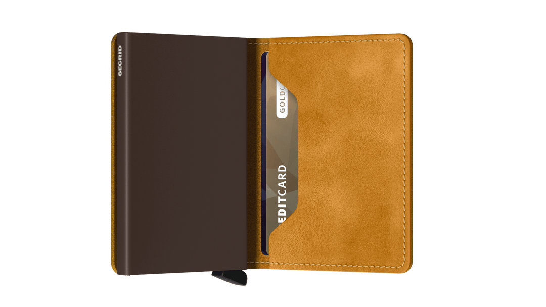 SAVE 25% - Secrid Slimwallet Vintage Ochre
