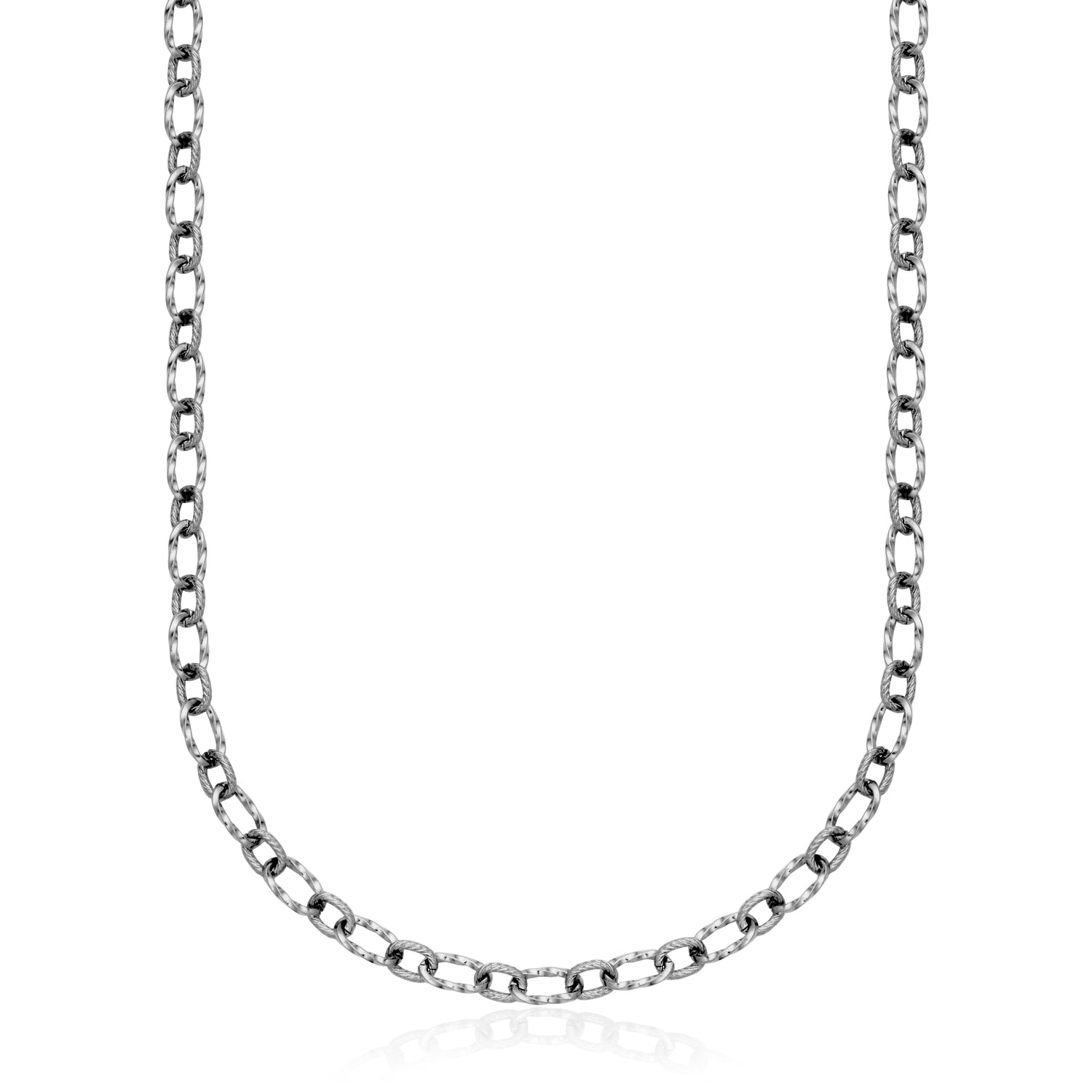 Steelx Oval Link Necklace, 18"
