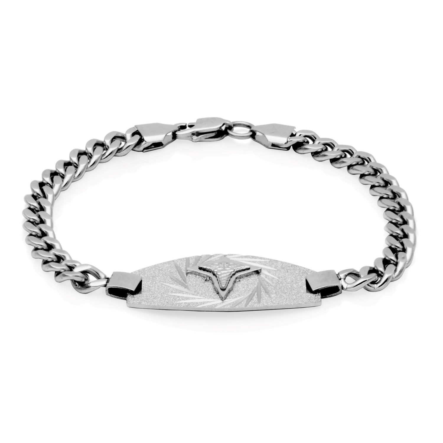 Stainless Steel 6mm Medical Alert ID Bracelet