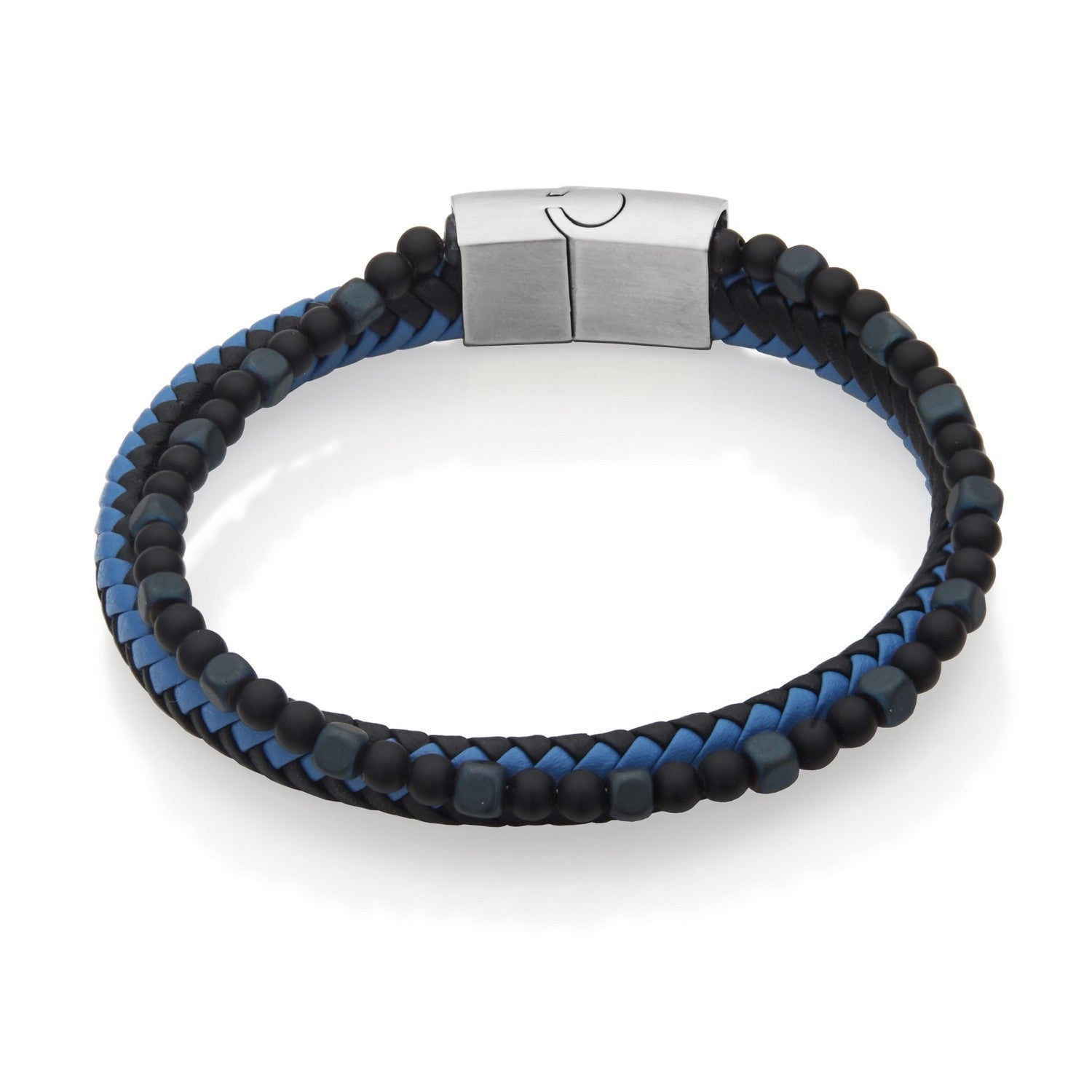 SteelX black and blue braided
