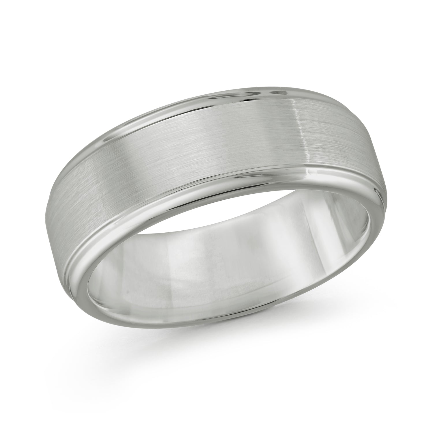 Malo Gunmetal Tungsten Ring, size 10.5