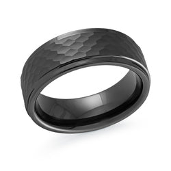 Gents 8mm comfort fit tungsten