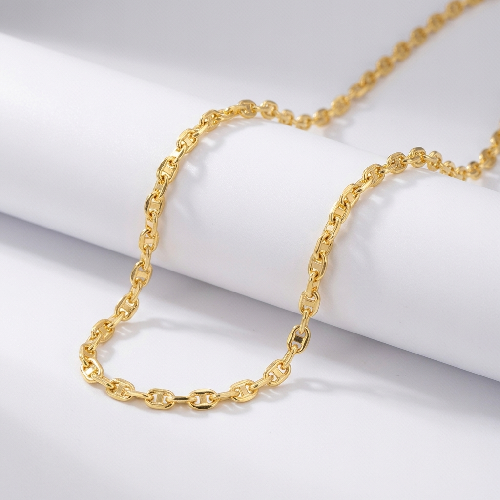 10k yellow gold 3.60mm fancy m