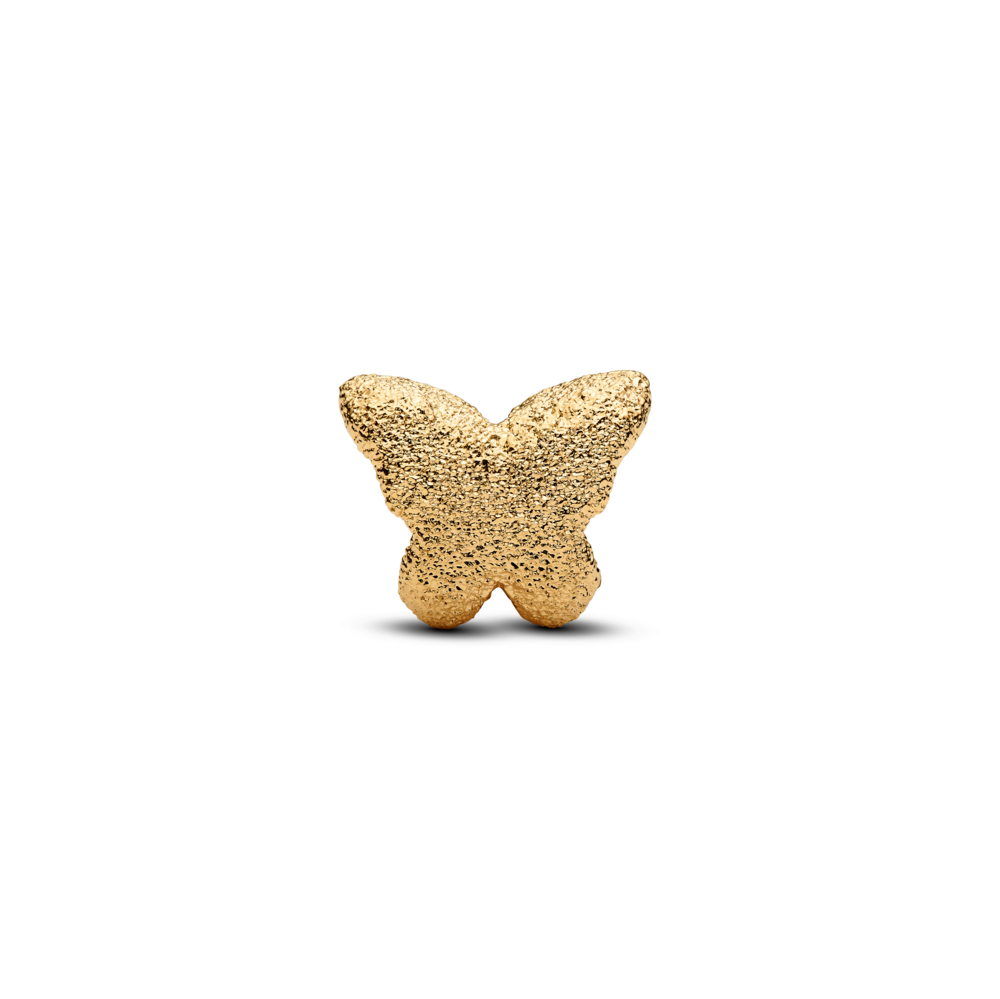 FINAL SALE- Pandora Textured Butterfly Mini Charm