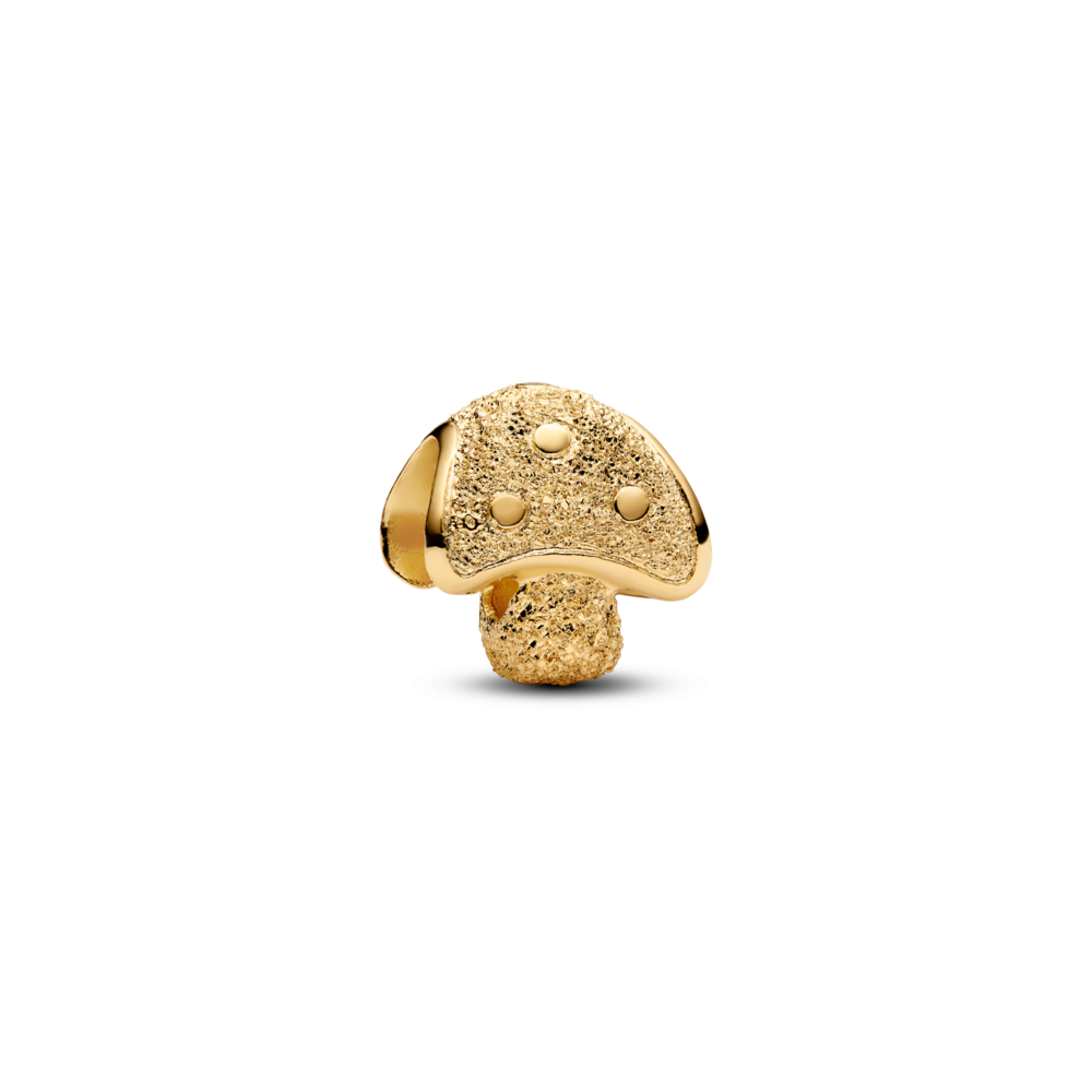 FINAL SALE- Pandora Textured Mushroom Mini Charm