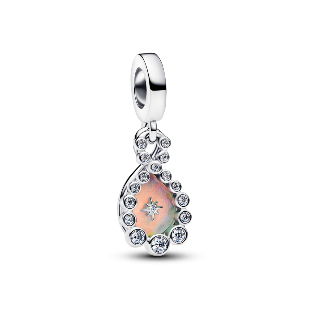 FINAL SALE- Pandora Opalescent Infinity Double Dangle Charm