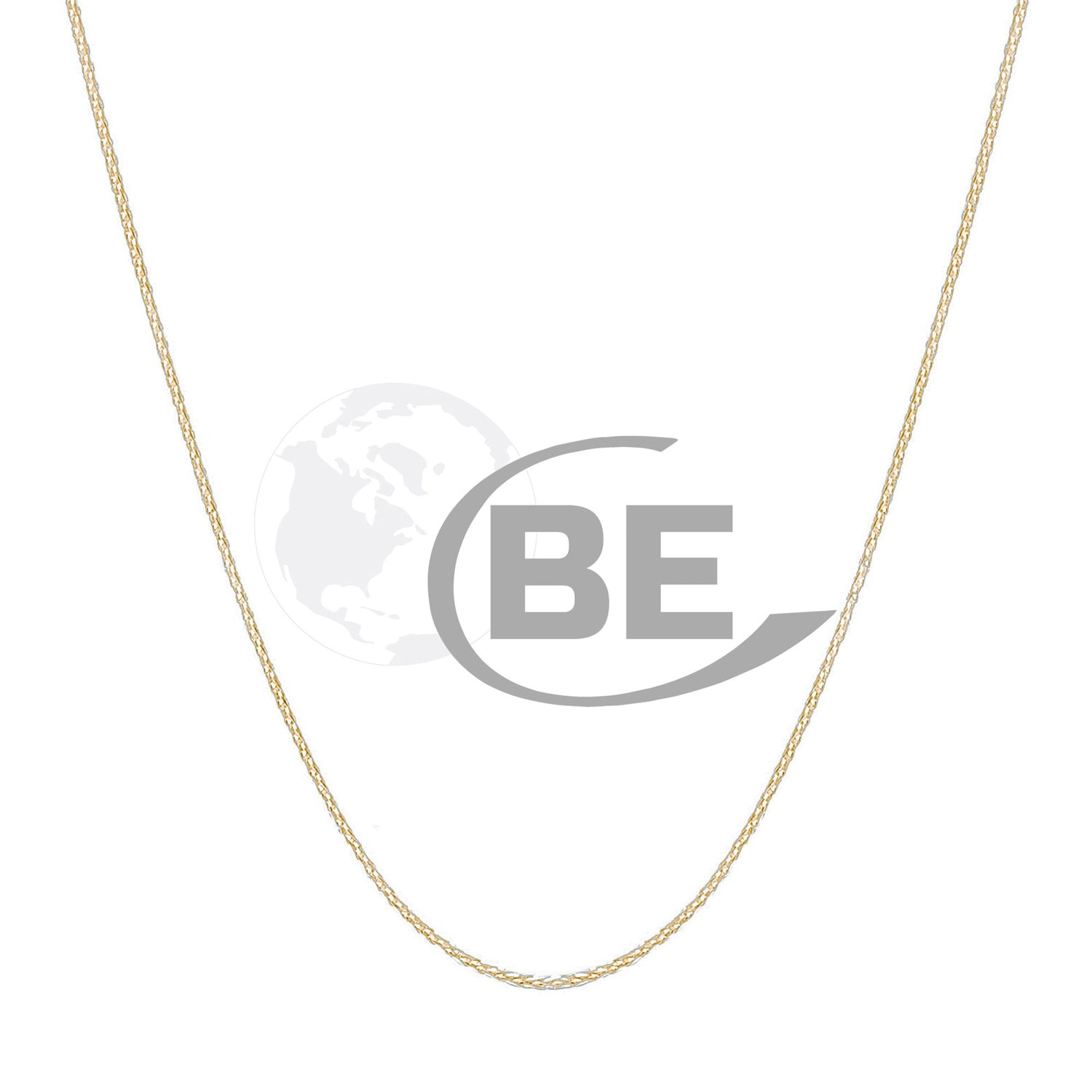 10 Karat Wheat Chain, 18 "