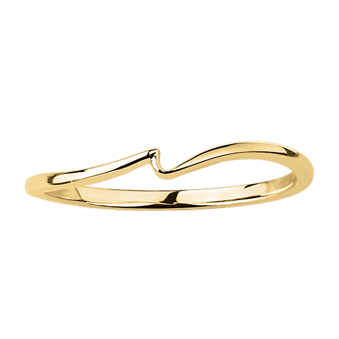 10k yellow gold shadow wedding