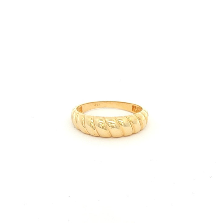 10k yellow gold fashion 5mm ri