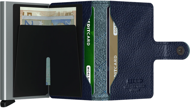 SAVE 25% - Secrid Miniwallet Stitch Linea Navy