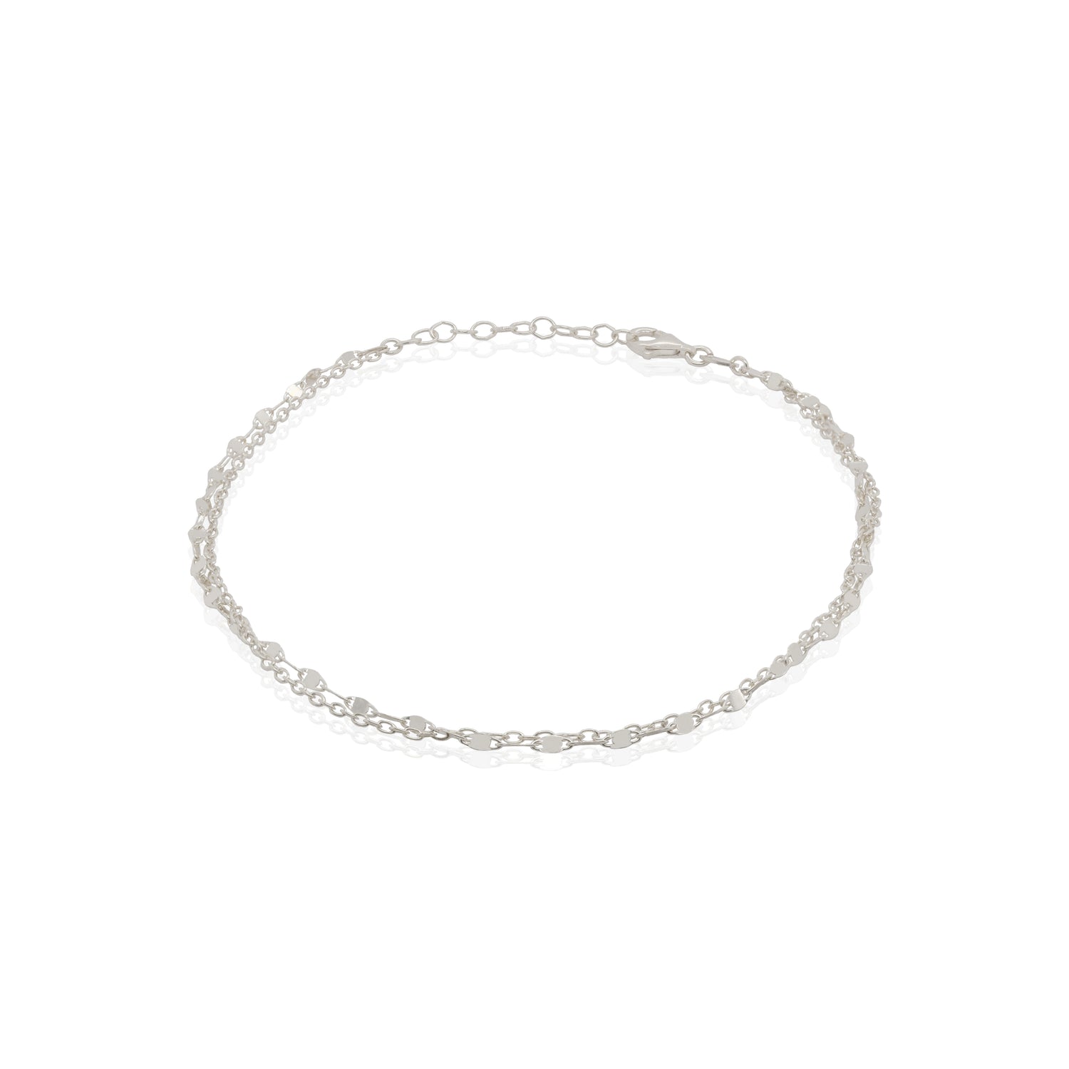 Double Strand Anklet, 10"