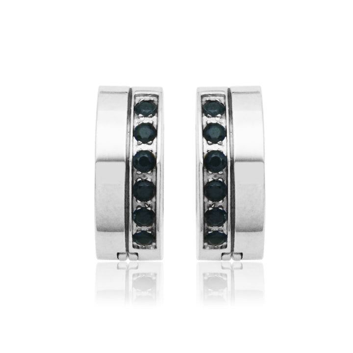 SteelX 13.5x4.8mm huggie hoop