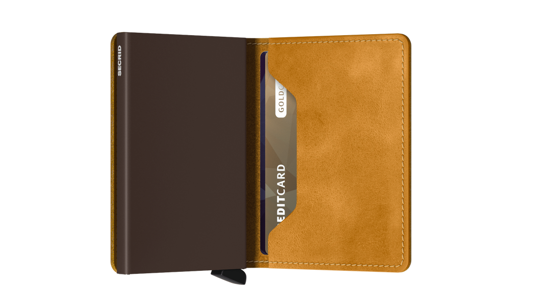 SAVE 25% - Secrid Slimwallet Vintage Ochre