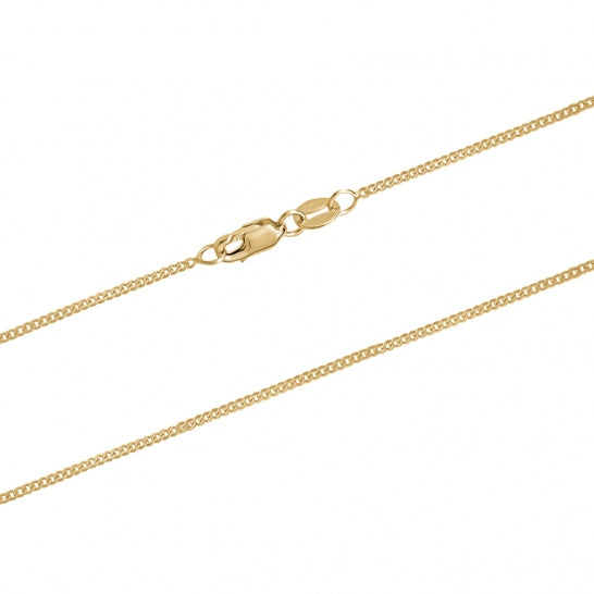 10 Karat Curb Chain, 22 "