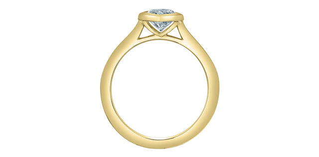 Diamond Evolution 14k yellow g